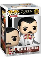 Funko Pop Rocks Queen Figura Freddie Mercury con mantello