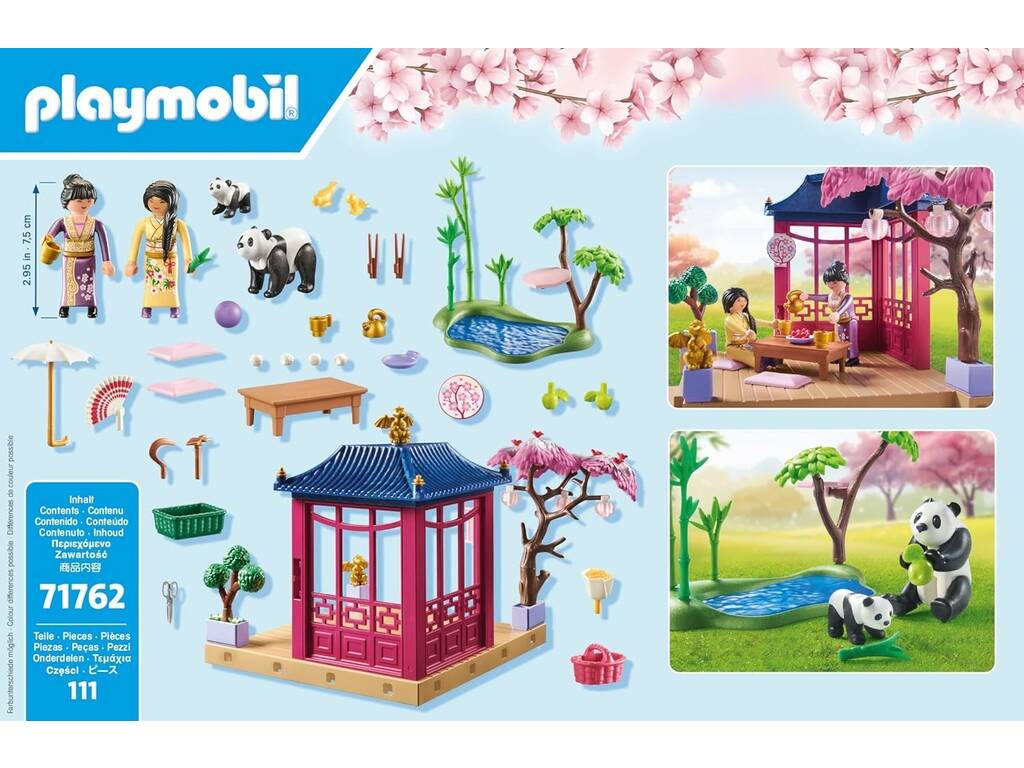 Playmobil Promo Pack Giardino Asiatico con Panda