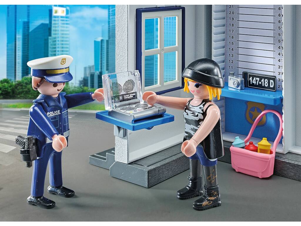 Playmobil Action Heroes Starter Pack Sala de Polícia