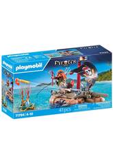 Playmobil Pirates Bateau pirate avec trsor