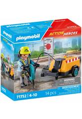 Playmobil Action Heroes Obrero