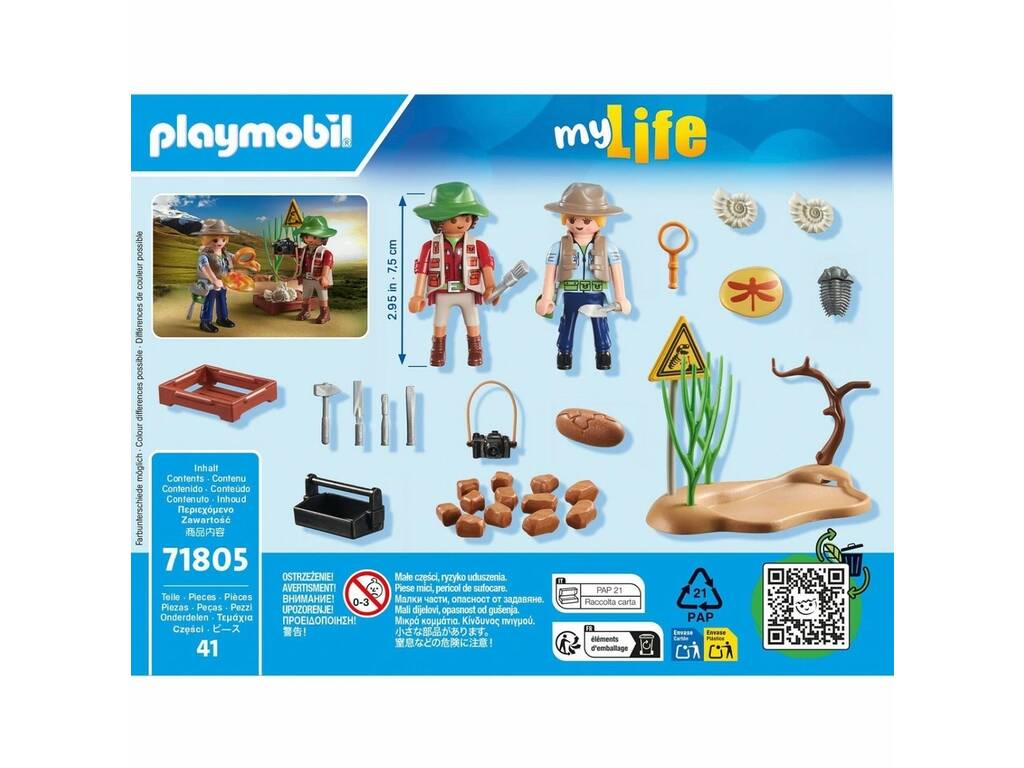 Playmobil Promo Packs Fouilles paléontologiques