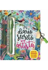 Livre Mon journal secret Je suis un artiste