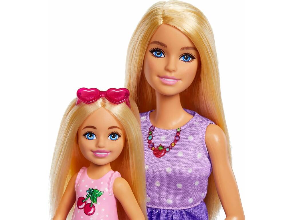 Barbie Famiglia e Amiche Pack Bambole Barbie e Chelsea