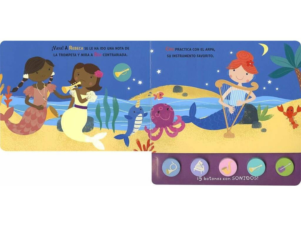 Livre Cinco Sonidos Les sirènes à boutons