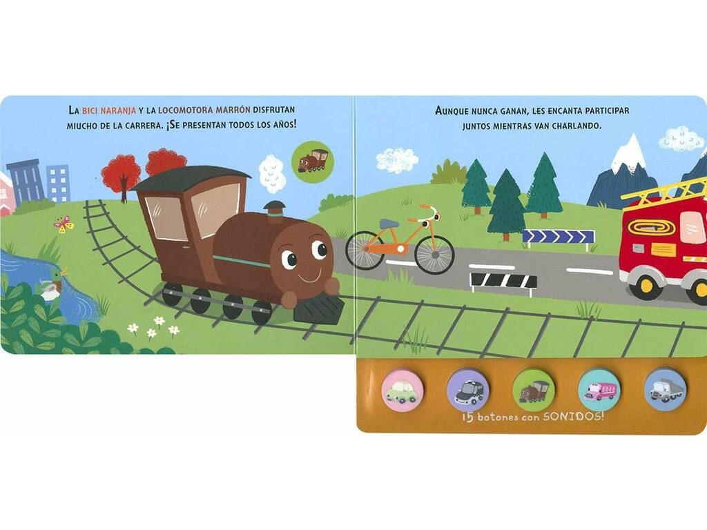 Livre 5 Sons La course aux boutons