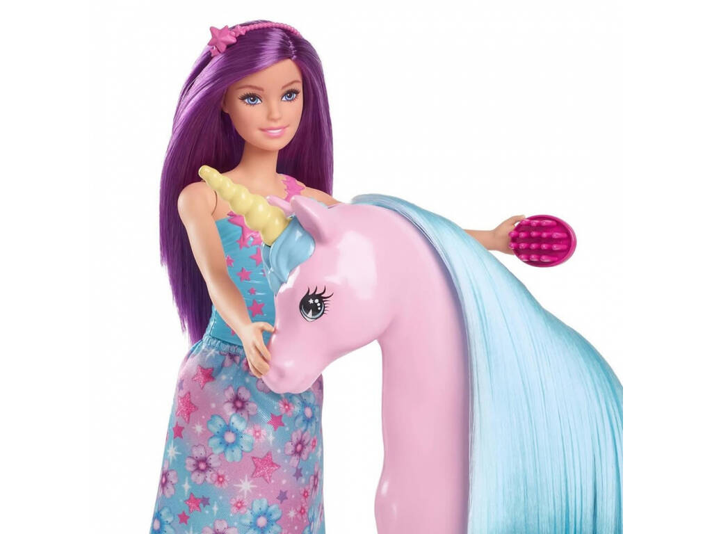 Barbie et sa licorne