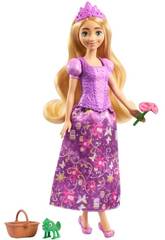 Princesas Disney Boneca Rapunzel Histrias de Rapunzel 2 em 1