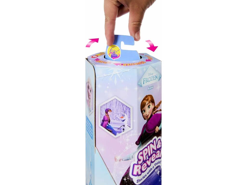 Disney Frozen Spin & Reveal Boneca Anna com Surpresas