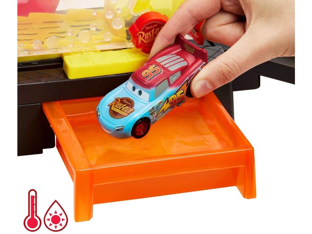 Cars Color Changers Ready to Race Car Wash Tunnel