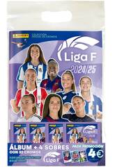 Liga F 2024/25 Starter Pack Album avec 4 enveloppes