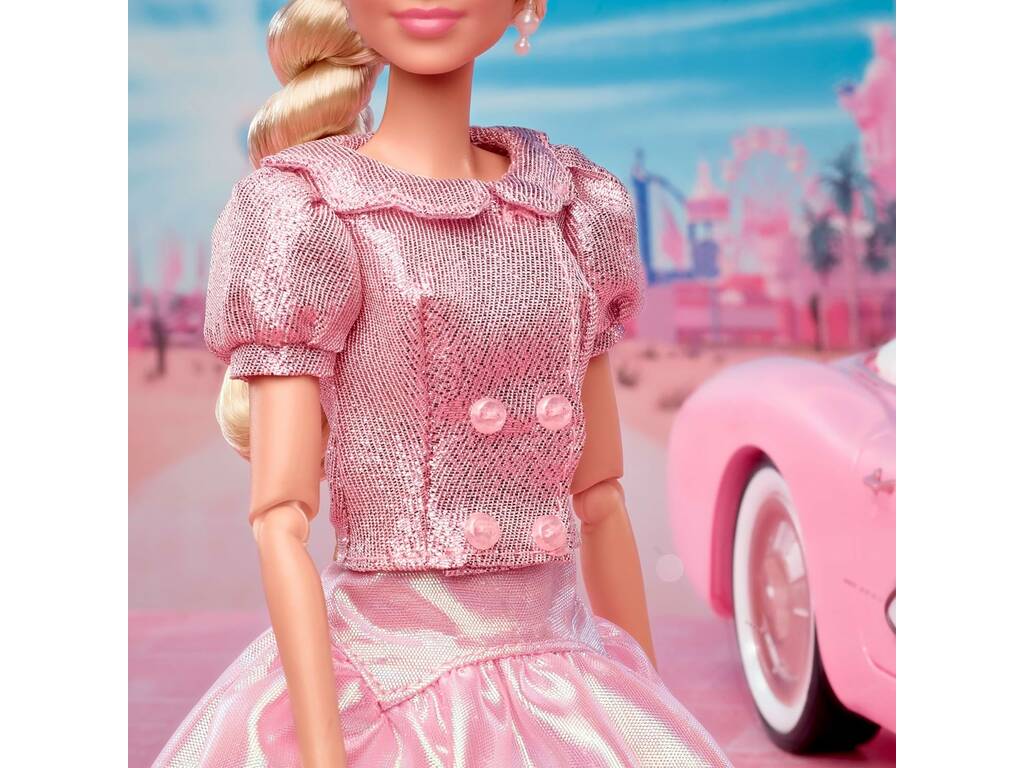 Barbie The Movie Muñeca Barbie con Boina Rosa