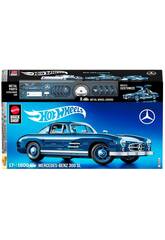 Hot Wheels Premium Series Mercedes Benz 300 SL Ensemble de construction avec véhicule