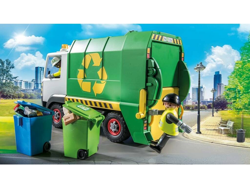 Playmobil City Life Camión de Reciclaje