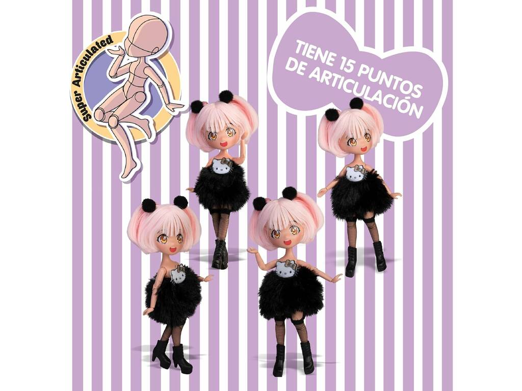 Hello Kitty Super Fans 20 cm Golden Diva Doll