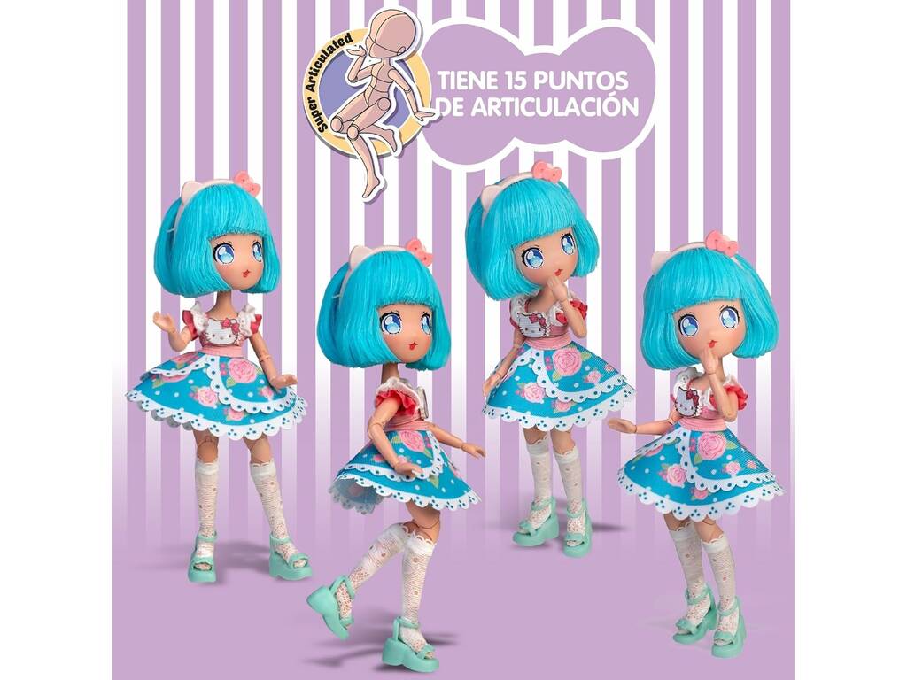 Hello Kitty Super Fans 20 cm Pretty Pink Doll