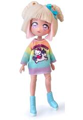 Hello Kitty Super Fans Bambola Fashion Unicorn da 20 cm
