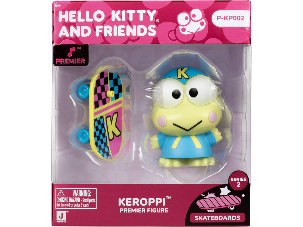 Hello Kitty And Friends Figure Premier de 10 cm avec Skateboard