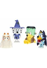 Bluey Pack di 4 figure
