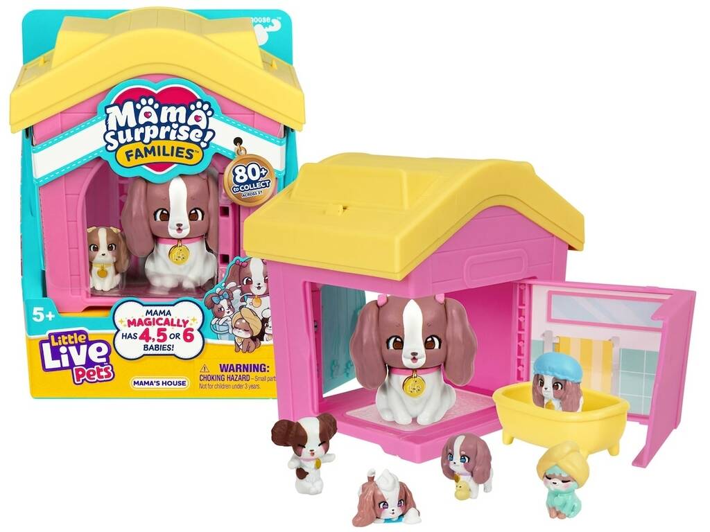 Little Live Pets La maison de maman avec les bébés