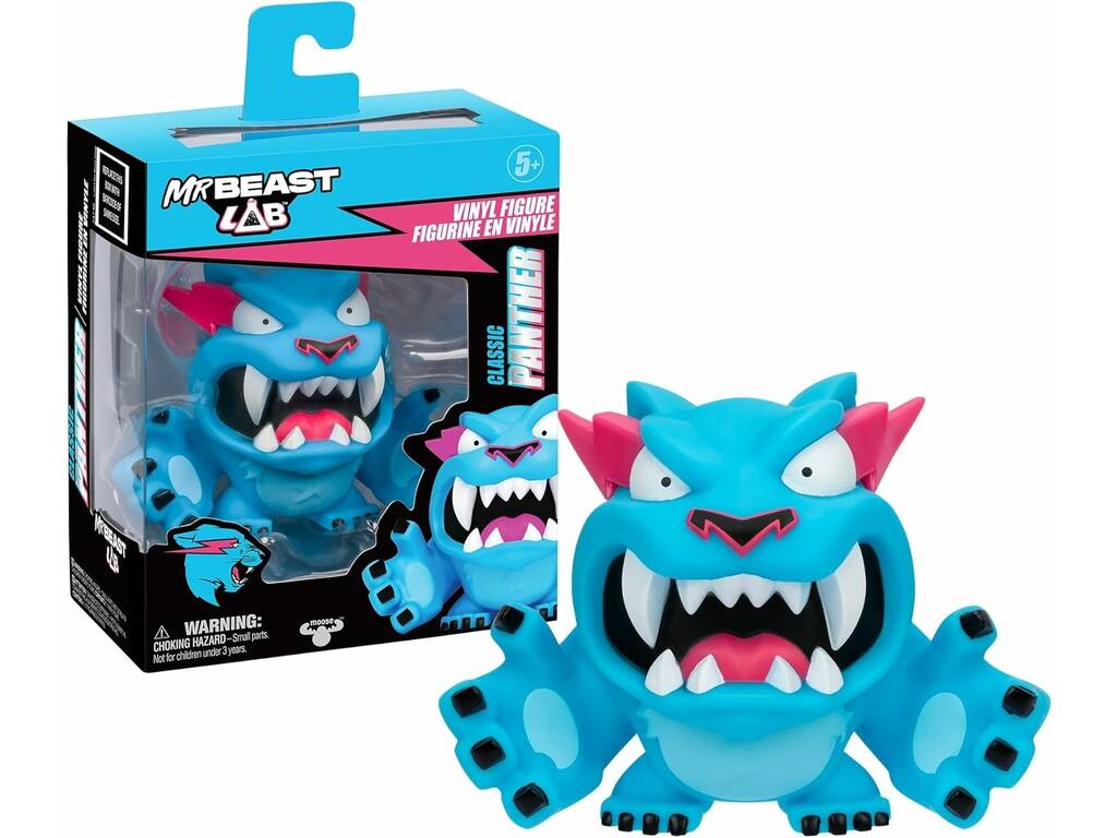 Mr Beast LAB Figura de Vinil Panther de 8 cm