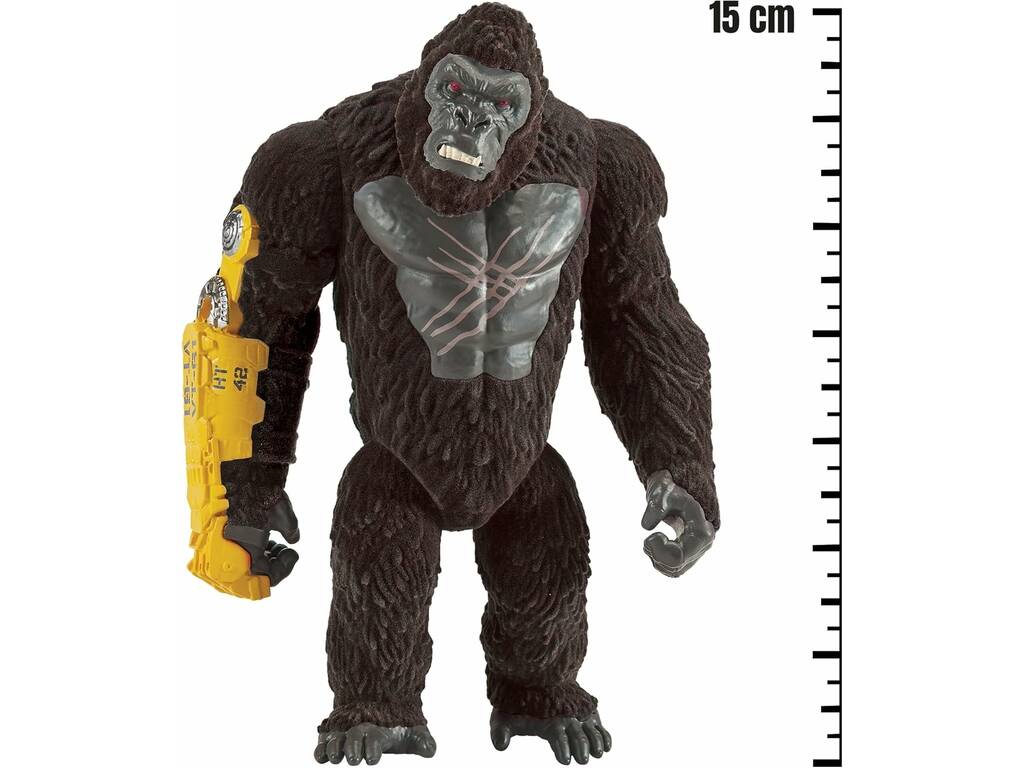 Godzilla x Kong Il Nuovo Impero 15 cm Figura Kong Real Feel