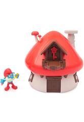 Puffi Playset Casa di Papà Puffo con figura
