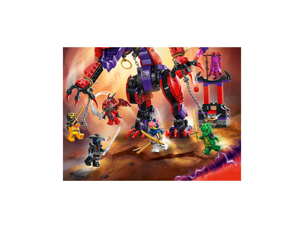 Lego Ninjago Dragons Rising Chaos Dragon : Thundering Fang
