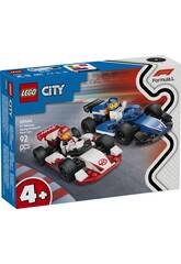 Lego City Formula 1 F1 Auto da F1 Williams Racing e Haas F1