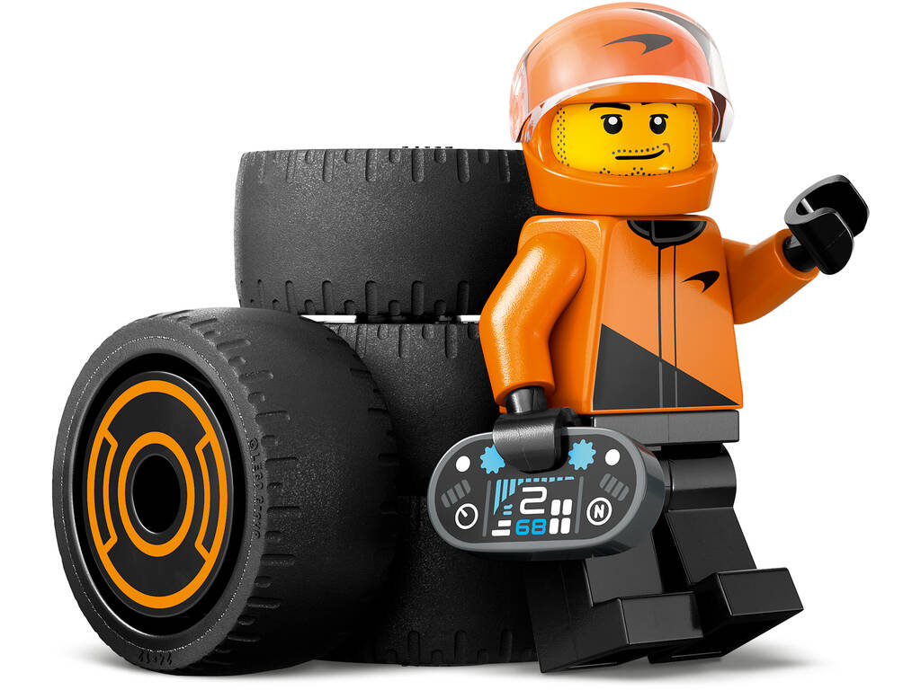 Lego City Formule 1 F1 Pilote avec voiture McLaren