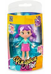 Pinypon Top Girls Figure Purple Hair