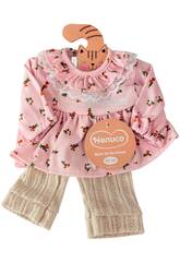 Nenuco Ropita Casual 42 cm Floral Set