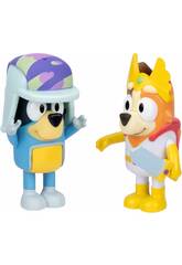 Bluey Pack Cuento de Hadas con 2 Figuras