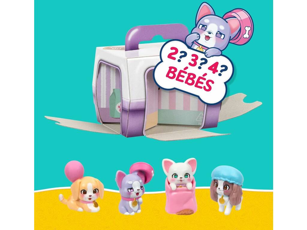 Little Live Pets Mama Surprise Families Boîte surprise avec figurines surprises