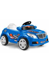 Carro Descapotável Twinkle Car Azul Claro Radio Control a Bateria de 12V