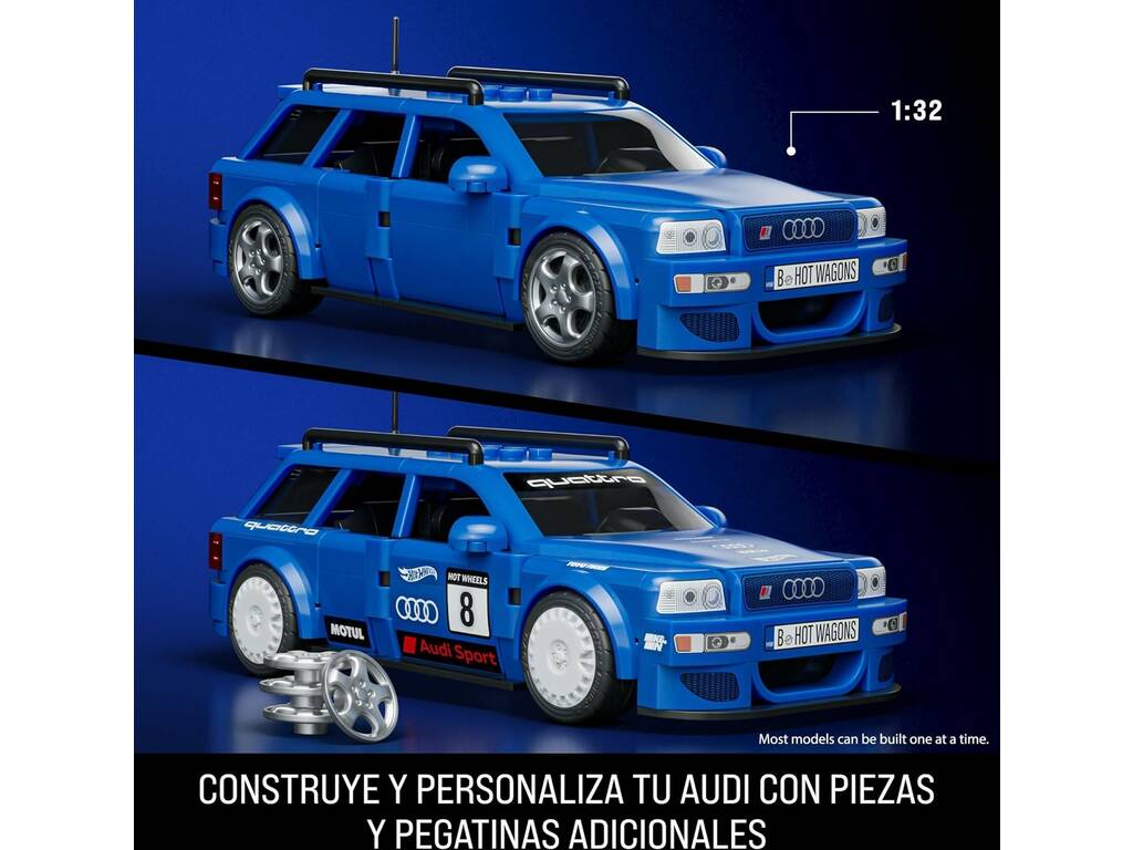 Hot Wheels Speed Series 94 Audi Avant RS2 de 253 Piezas