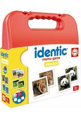 Jeu de mmoire pour mallettes d'animaux Identic