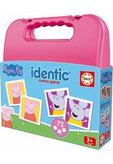 Peppa Pig Valigetta Gioco di memoria Identic