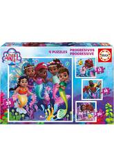 Puzzle progressivi 12-16-20-25 Ariel