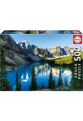 Puzzle 500 Lago in Alberta