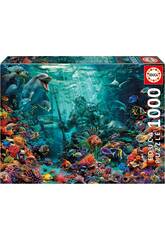Puzzle 1000 Barriera corallina Poseidone
