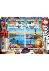 Puzzle 1000 Vita nel porto