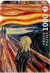 Puzzle 1000 Le cri, Edvard Munch