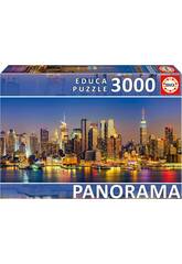 Casse-tte 3.000 Panorama Skyline New York