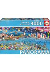 Puzzle 3.000 Panorama Vita