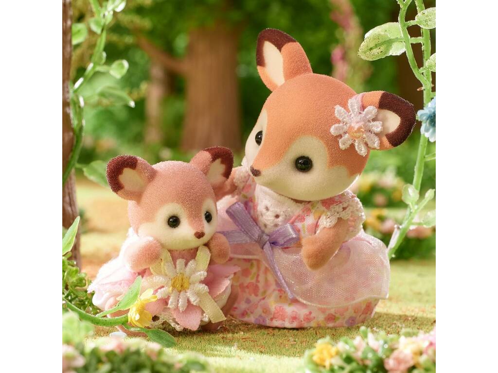Sylvanian Families Le cerf dans la balançoire Bébés