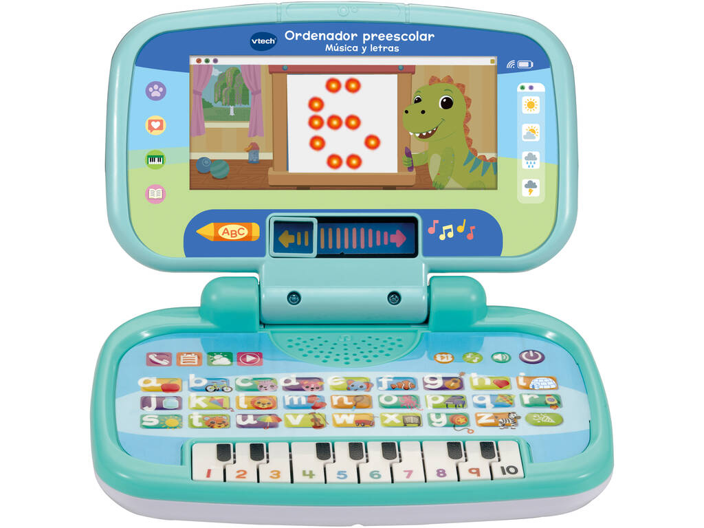 Ordinateur préscolaire Musique et lettres
