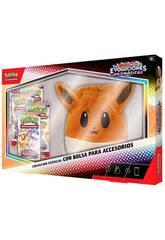 Pokmon TCG Evoluciones Prismticas Caja Coleccin Especial con Bolsa para Accesorios