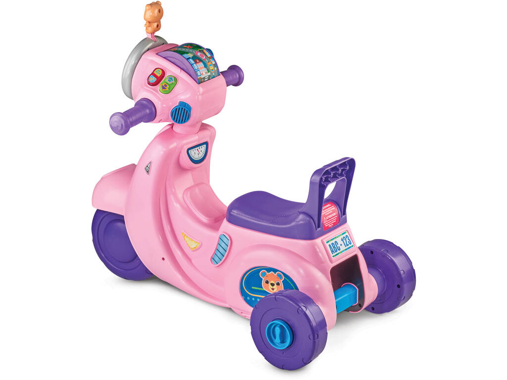 Mon scooter rose 2 en 1