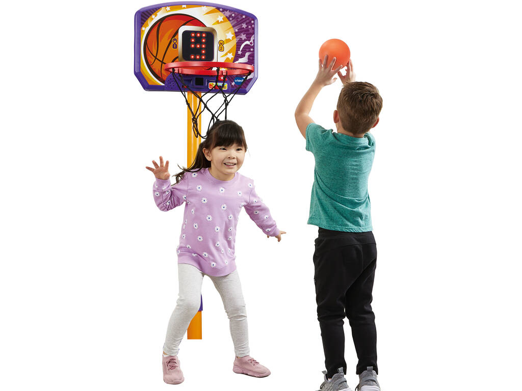 Panier de basket-ball avec affichage électronique